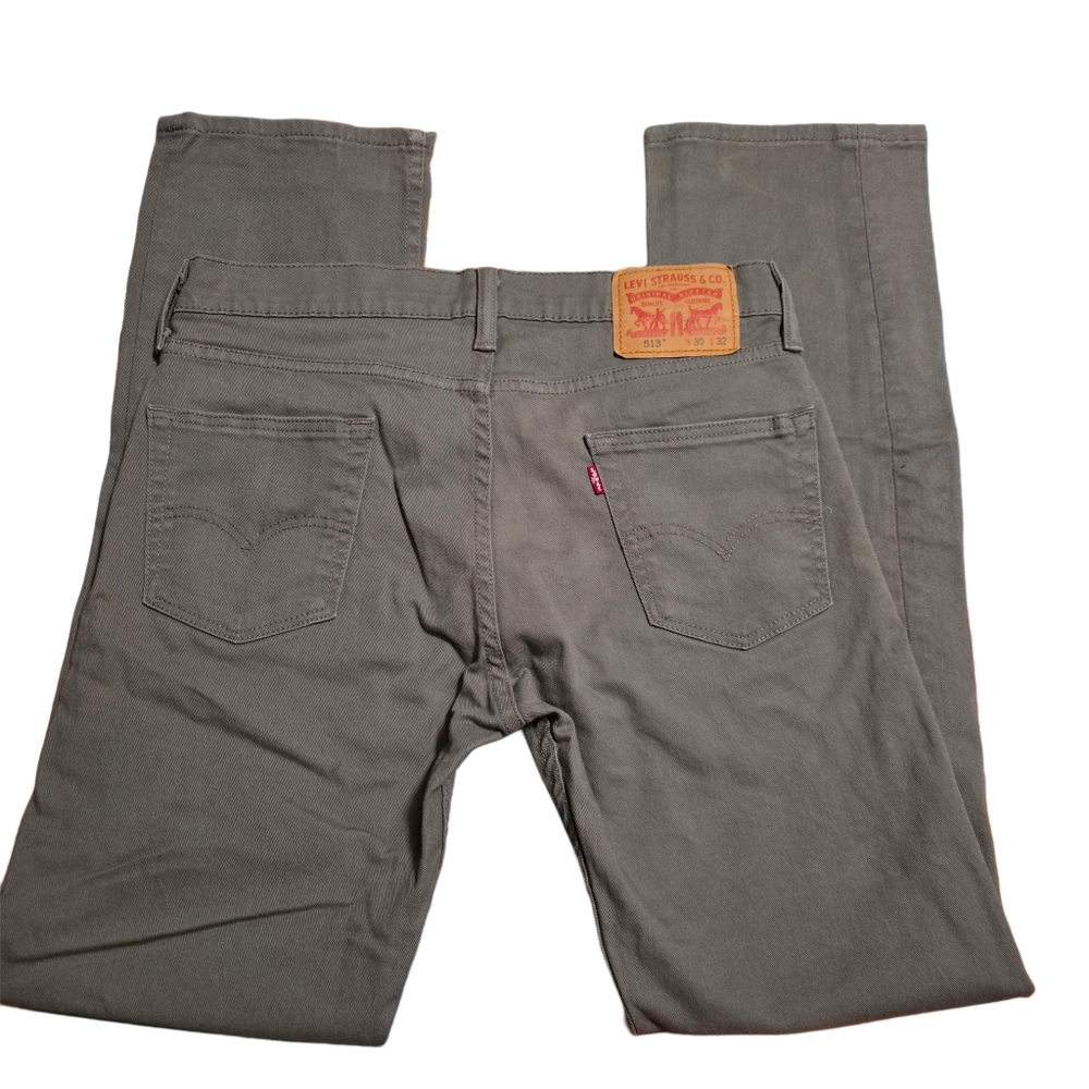 Levi’s 513 Slim Straight Gray W30xL32 NWOT